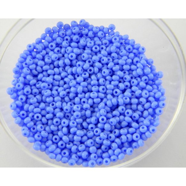 Čekiškas biseris Opaque mėlynas (33020) 10/0 50g