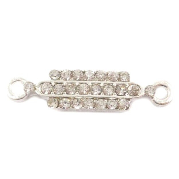 Intarpas su cirkonio crystal sp. akutėmis, sidabro sp. 6x27mm