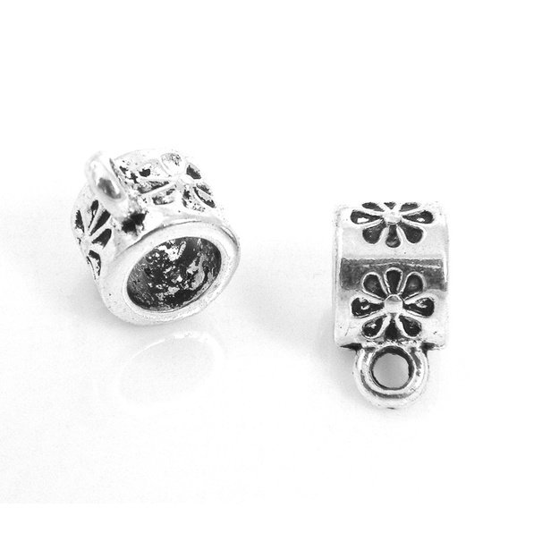 Laikiklis pakabukui ant. sidabro sp. 8x11x6mm