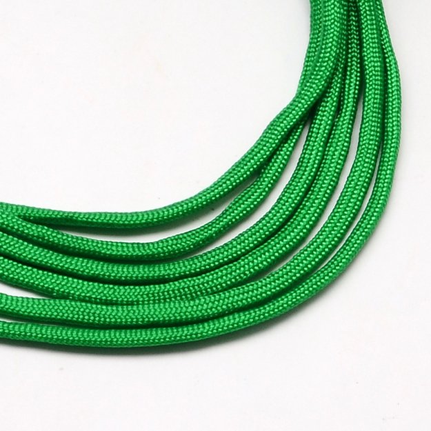 Parašiutų virvė(paracord) 4mm žalia 1m