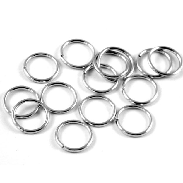 žiedelis platinos sp. 14x1,5 mm 10 vnt.