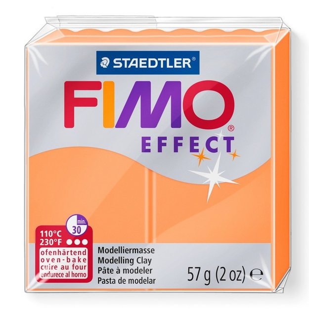 Modelinas Fimo Effect NEON oranžinė(Orange) 56g