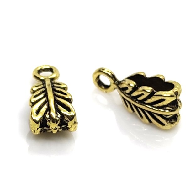 Laikiklis pakabukui  šv. ant. aukso sp. 6x14mm