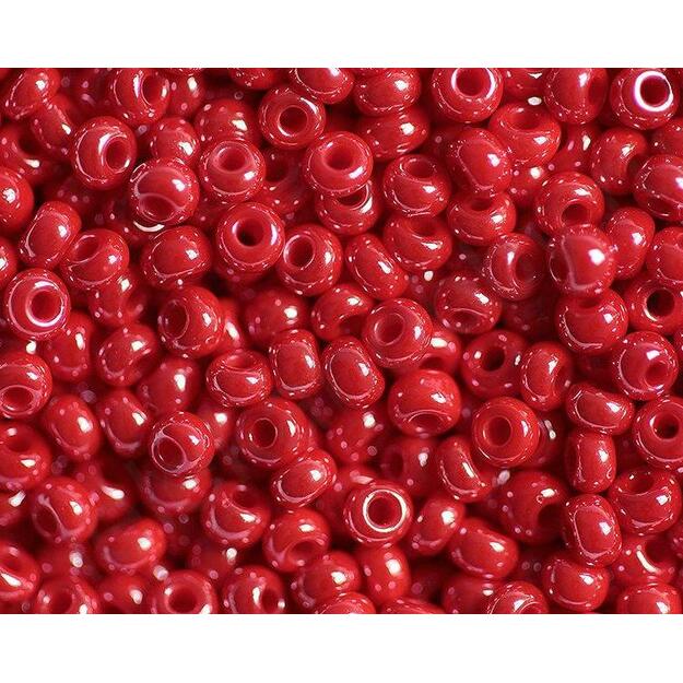 Čekiškas biseris Opaque-Sfinx raudonas(98170) 10/0 50g