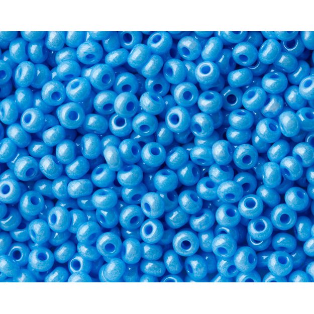 Čekiškas biseris Opaque-Lustered mėlynas(16336) 10/0 50g