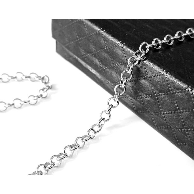 Grandinėlė platinos sp. 3,5mm 50cm