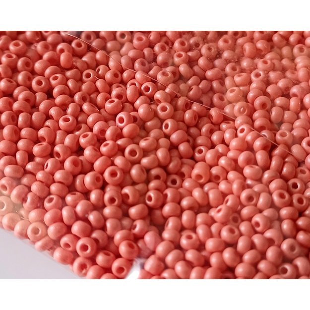 Čekiškas biseris Terra Pearl koralinis(26970) 10/0 50g