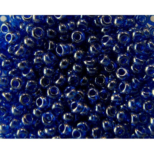 Čekiškas biseris Transparent-Sfinx kobalto sp.(66300) 10/0 50g