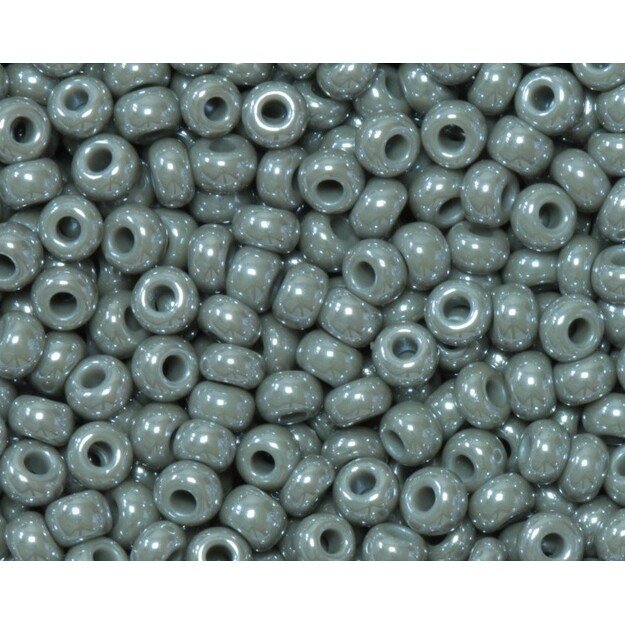 Čekiškas biseris Opaque-Sfinks pilkas(48020) 10/0 50g