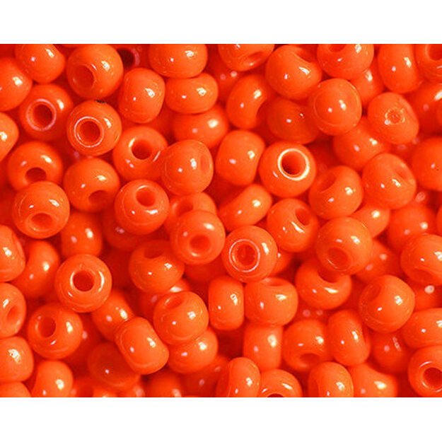 Čekiškas biseris Opaque oranžinis(93140) 10/0 50g