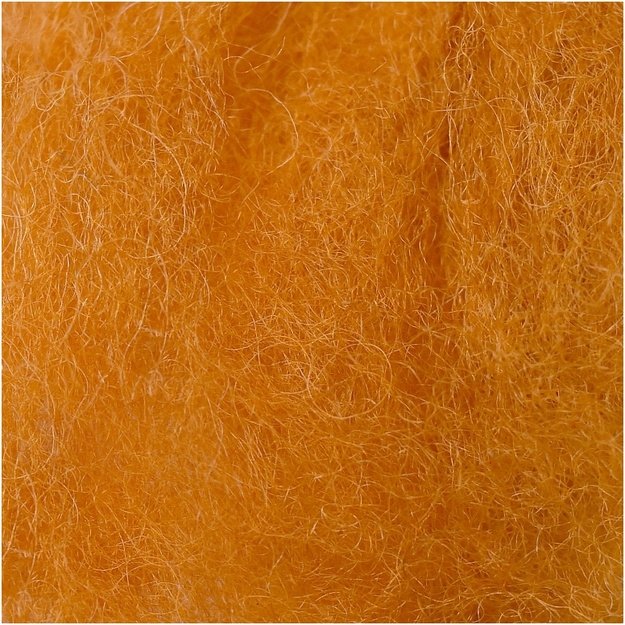 N. Zelandijos vilnos karšinys oranžinis(1037) 35g