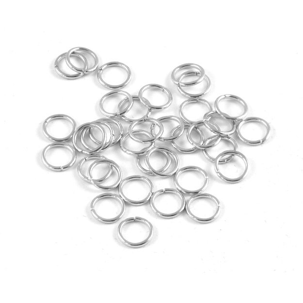 žiedelis platinos 5x0,7 mm 100 vnt.