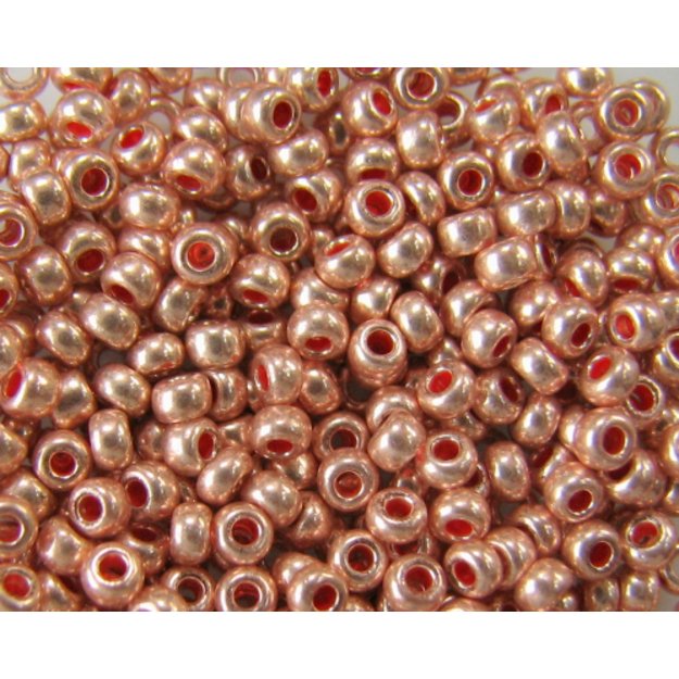 Čekiškas biseris Metallic Crystal-Terra šv. vario sp.(18589) 10/0 50g