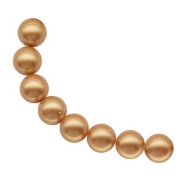 5810 Swarovski perlas Vintage Gold(001 651) 8mm