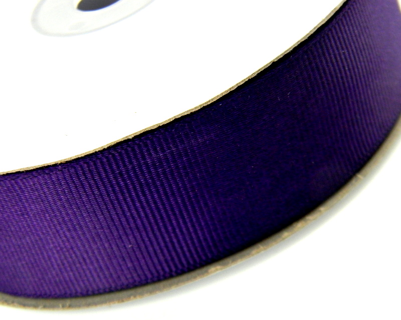 Grosgrain (ripsin) juostel violetin 15mm, 1 m