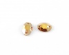 3210 Swarovski kristalas prisiuvamas ovalas Metallic Sunshine(001 METSH) 10mm