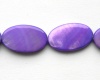 Perl mass ovalas violetinis 16x24 mm