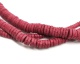 <b>Lava</b> skritulys bordo sp. 4x2mm <b>10 vnt.</b>