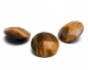 ROSE CUT / RIVOLI tiger's eye 12 MM GAVBARI, semi-precious stone