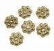 Intarpas "Glyt maa" aukso sp. 2x4mm <b>20 vnt</b>